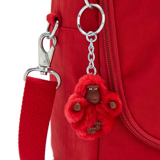 Kipling New Kichirou Klassieke Lunch Bag Tassen Rood | België 1068CT